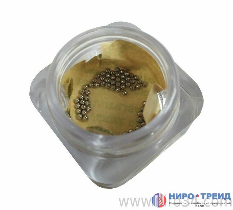 BK 0025-CR PCS 50, Шариковый клапан металлический 1.34 мм