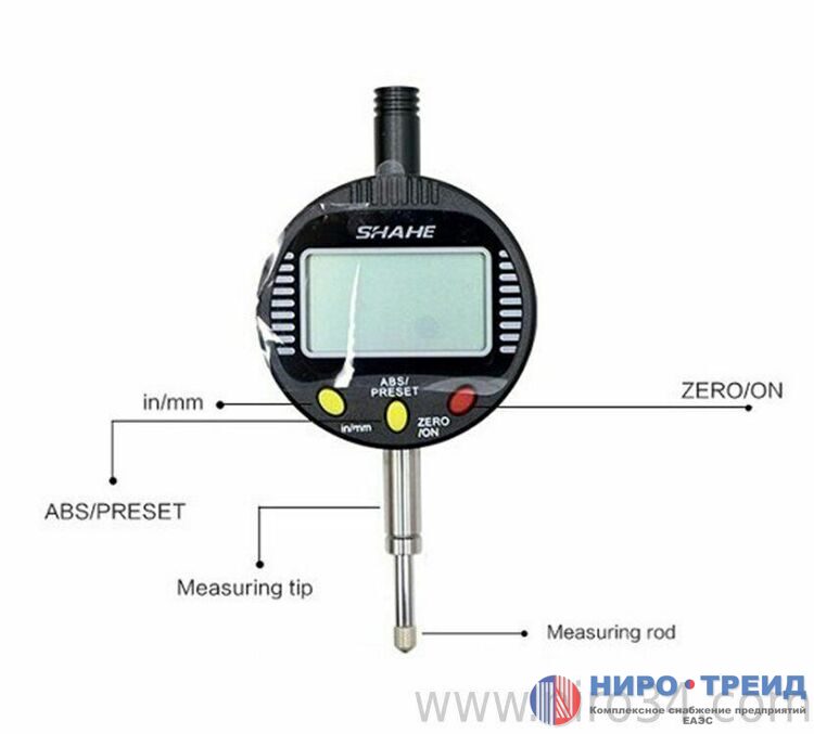 DL-KIP030, Индикаторная цифровая измерительная головка 0-12мм 0,001мм