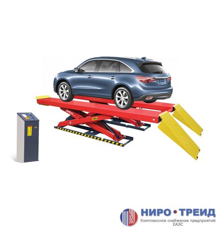 X400 Ножничный подъемник слесарный 4,0 т.