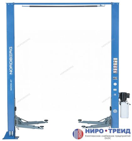 Подъемник двухстоечный 4 т, верхняя синхронизация, 220 В N4121H-4T_220
