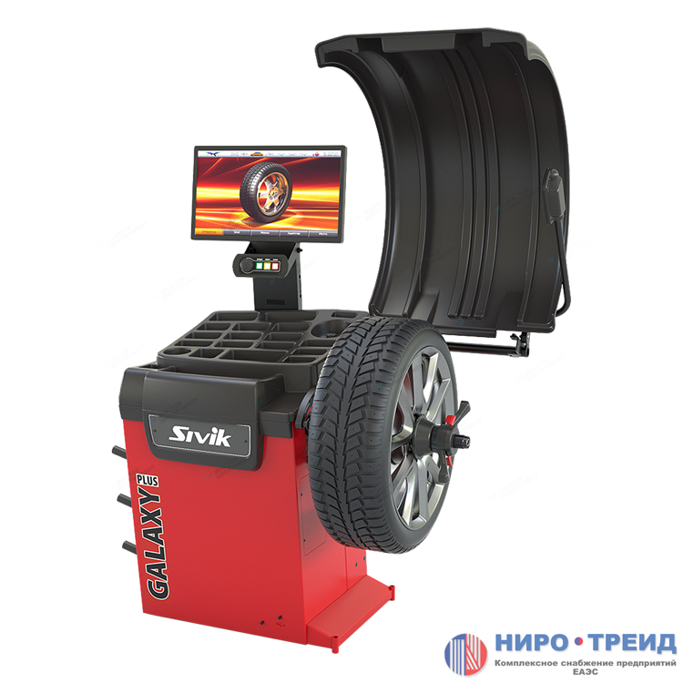 Стенд балансировочный СБМП-60/3D Л Galaxy Plus СБМП-60/3D Л (Синий RAL5017)
