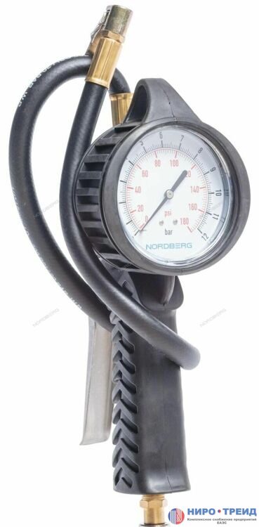 Пистолет для подкачки шин, для легковых авто Nordberg Ti8