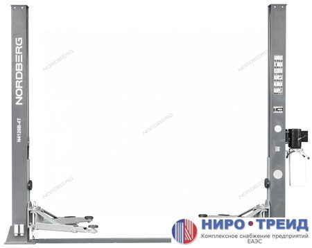 Подъемник двухстоечный 4 т, 220 В, серый N4120B-4G_220