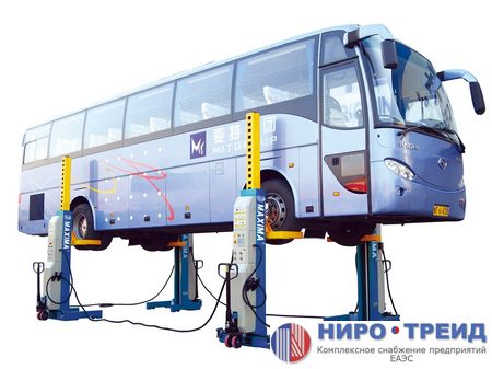 FC55W-4 Комплект беспроводных подкатных колонн для грузовых автомобилей, г/п 5.5 т. (4шт)