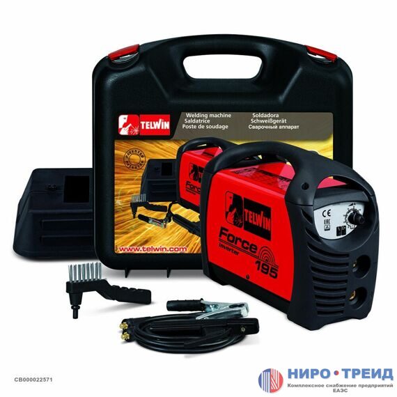 Сварочный инвертор TELWIN FORCE 195 ACX (220 В) Сварочный инвертор TELWIN FORCE 195 ACX (220 В)